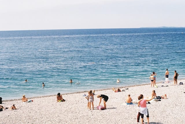 Les plages de la Côte d'Azur